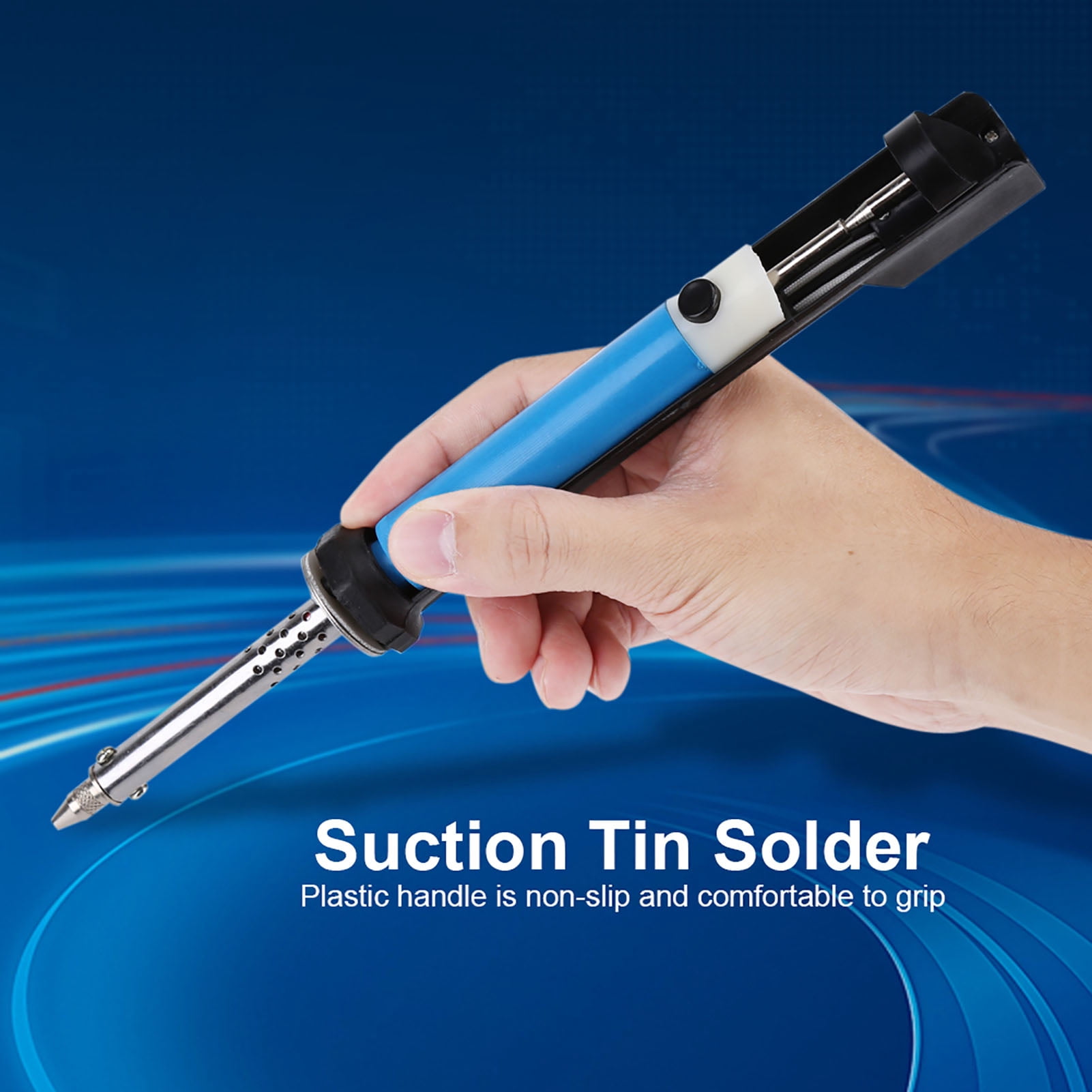 30W 2 in 1 Function Electric Soldering Iron Suction Tin Desoldering Welding Tool