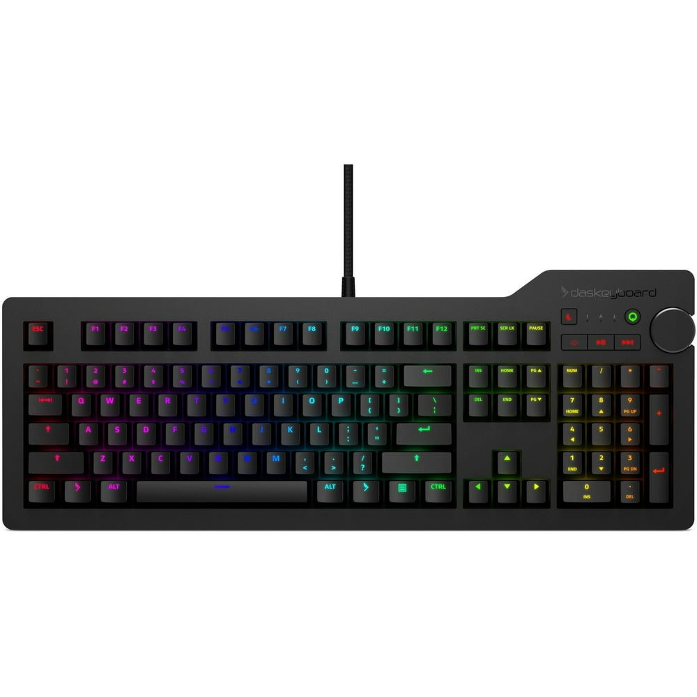 Das Keyboard 4Q Soft Tactile MX Brown RGB Smart Mechanical Keyboard