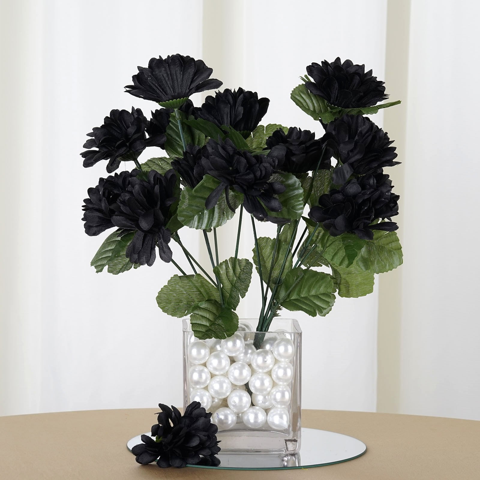 Efavormart 84 Artificial Chrysanthemum Mums Balls for DIY Wedding