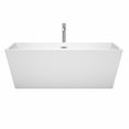 thumbnail image 4 of Wyndham Collection 67'' Freestanding Bathtub Soaking Sara, 4 of 5