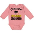 thumbnail image 3 of Inktastic Congrats My Mommy Graduated with Cap Boys or Girls Long Sleeve Baby Bodysuit, 3 of 5