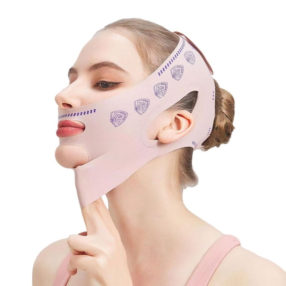 Adjustable Face Sculpting Sleep Mask Breathable Chin Mask Up nNEW Woma