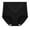 Black, variant on Elabch Womens Cotton Brief Underwear 100% Cotton Underwear High Waisted Briefs Soft Stretch Full Coverage Panties for Women L-XXL