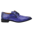 thumbnail image 5 of LIBERTYZENO Mens Genuine Leather Hornback Print Dress Shoes, Purple, 5 of 7