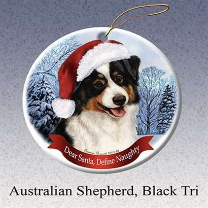 christmas australian shepherd