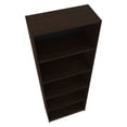 thumbnail image 6 of Living Room Shelving Units FM FURNITURE Dam Bookcase with Open Storage and 5 Shelves, Stained Walnut,Display Cabinets For Living Room, 6 of 7