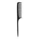 thumbnail image 1 of Peine de cola de plástico Peine para desenredar el cabello Peine de dientes anchos Antiestático TFixol dorado y 02, 1 of 7