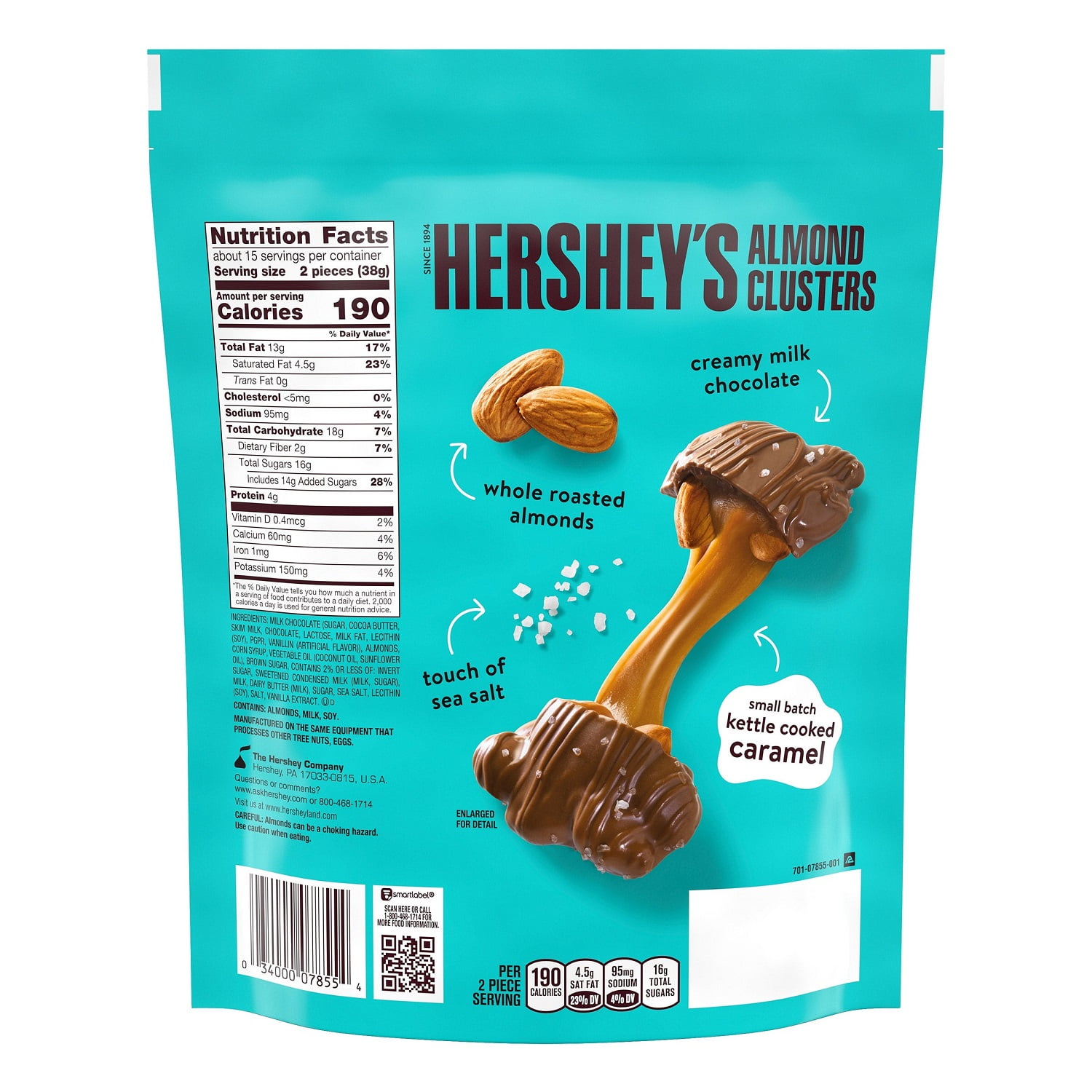 Hershey's Almond Caramel Cluster, 20 Ounce
