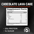 thumbnail image 5 of GNC AMP Pure Isolate Whey Protein Powder, Muscle Growth, Recovery, & Performance, 25g Protein, 5g BCAA, 1g Sugar, Gluten Free, Chocolate Lava Cake, 28 Servings, 5 of 6