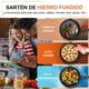 thumbnail image 5 of Sartenes de Hierro Fundido, Sartenes Antiadherentes, Juego de 5 Sartenes Antiadherentes Freír, Multifuncional Sarten Hierro Fundido, 5 Piece Chef Set - 10cm, 14cm, 16cm, 20cm, 26cm, 5 of 9