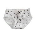 thumbnail image 2 of Spazoro Teen Girls Briefs, Stretch Soft & Comfy Printed Cotton Underwear Panties for Girl White Size 9-16 T, 2 of 5