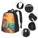 thumbnail image 2 of Easygdp Island Beach Guinea Pig Mochila de Gran Capacidad Minimalista Ideal para Escuela, Viajes y Uso Diario, 2 of 6