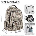 thumbnail image 4 of HUISEFOR Duck Camo School Backpack Set for Girls Boys, 17 Inch Flap Backpack School Bag with Lunch Bag, Pencil Case and Water Bottle Holder for Preschool Elementary Bookbag Set, 4 of 7