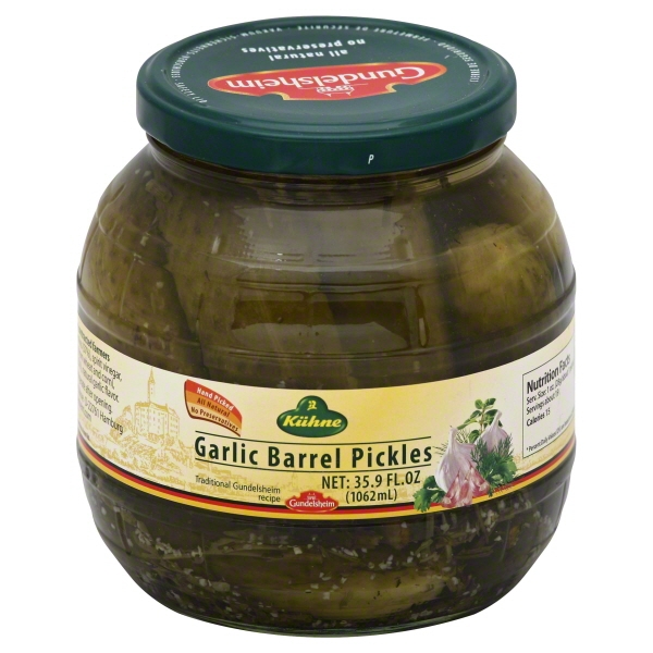 Carl Kuhne Gundelsheim Pickles, 35.9 oz