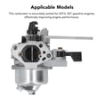 thumbnail image 3 of Carburador De Motor De Gasolina, Carburador ABS Eficiente, Estable Y De Fácil Instalación Para Conversión De Motor A Gasolina, 3 of 8