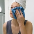 thumbnail image 6 of S&T INC. Reusable Microfiber Makeup Remover Wipes and Face Cloths, 6 inch x 12 inch, 5 Pack, 6 of 6