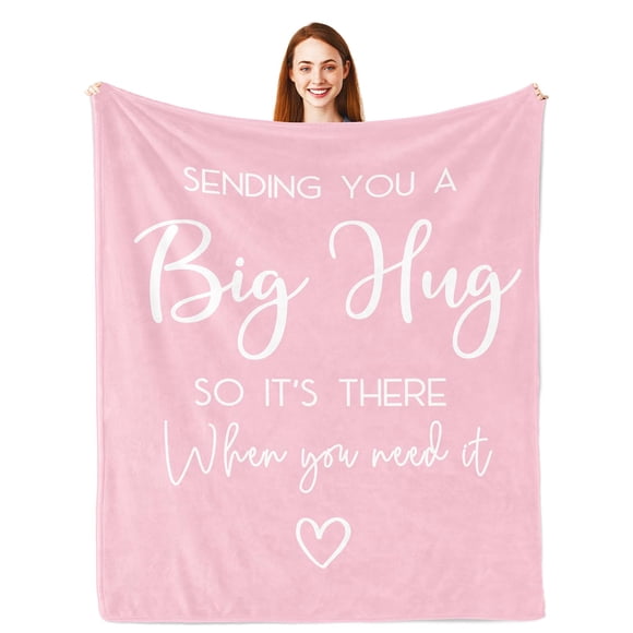 Manta de regalo Pubrave Breast Cancer para mujer, 150 x 125 cm