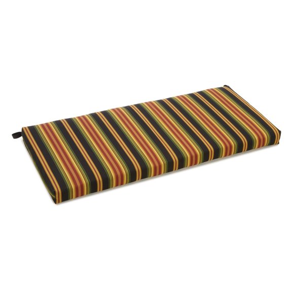 48-inch by 19-inch Patterned Outdoor Spun Polyester Loveseat Cushion 948X19-REO-31
