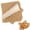 Brown, variant on 100 PCS Dry Waxed Deli Paper Sheets, 12x12 inch Sandwich Wrapping Pink Checkered, Greaseproof Food Basket Liners for Burger, Wax Paper Sheets for Wrapping Bread (Brown)