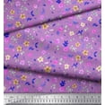 thumbnail image 3 of Soimoi Rayon Fabric Flower Watercolor Fabric Prints by Yard 56 Inch Wide, 3 of 3