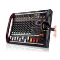 thumbnail image 2 of 8 Channel Digital Mixer Mixing Console USB Computer Power Live Broadcast Recording DJ Equipment Professional ,Easy to Operate, 2 of 7
