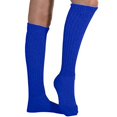 thumbnail image 5 of MDR Women's Extra Long & Heavy Slouch Cotton Wear at any Length Socks Made in USA 2 Pair Size 9 to 11 (2 Blue ), 5 of 8
