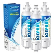 ICEPURE RWF1200A,Water Filter Replacement for LT700P, 46-9690 ADQ36006102, CLCH106, RWF1052 LFX28968ST LFXS29626S LFXS30766S LFX31925ST LFX31945ST, ADQ36006101 ,3PACK