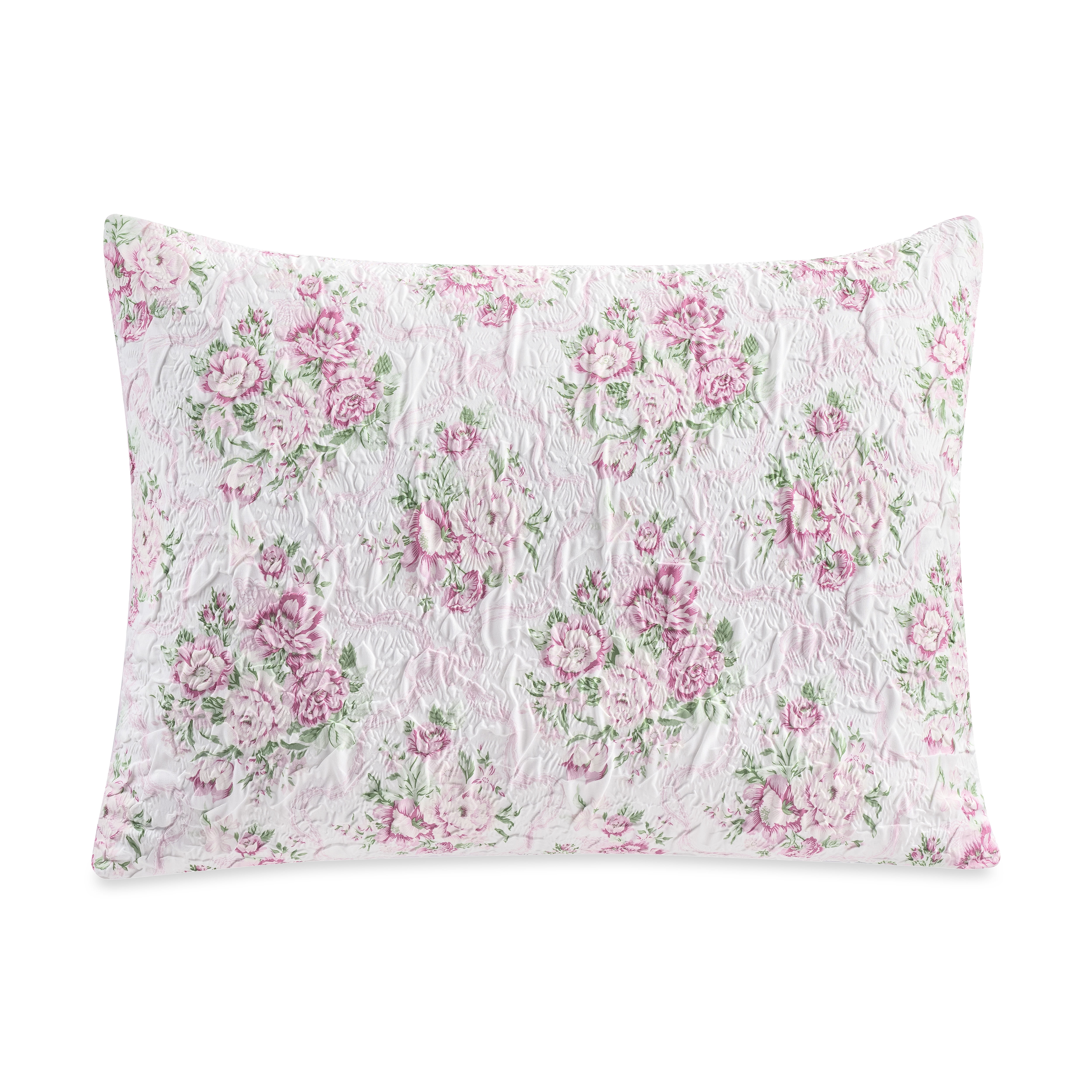 Paris Hilton Coquette 3-Piece Floral Pink Comforter Set, Full/Queen