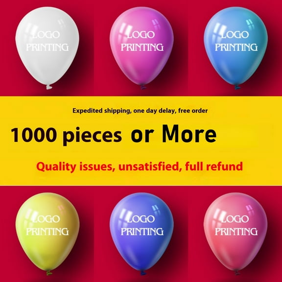 Personalized Balloons, Personalized 36 Color Options Balloons, Personalized Balloons Different Thickness Options, Gifts For Mom - Anniversary Gifts - Wedding Gifts - Outdoor Decorations