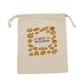 thumbnail image 2 of QHUDLV Linen Bread Bag Reusable Cotton Drawstring Storage Bread Drawstring Loaf Homemade Bags Linen Storage Bag Fresh Bread, 2 of 9
