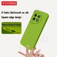 thumbnail image 4 of YIYONG-funda cuadrada de silicona líquida para móvil, carcasa suave para OnePlus 12, 12R, One Plus 11, 11R, OnePlus12R, OnePlus11, 4 of 5