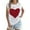 White, variant on Shirts for Women Trendy Valentines Sweater Women Casual Short Sleeve Shirts for Women Trendy Cute Heart Crewneck Womens Tops Lightweight Beach Vacation T Shirts,Pink