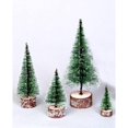 thumbnail image 2 of Vickerman 3" Frosted Green Village Tree Tabletop Tree, 2 of 2