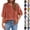 #03 Orange, variant on DENGDENG Embroidered Cotton Linen Tops for Women 3/4 Sleeve Summer Boho Peasant Gauze Blouses Dressy Casual Bohemian Shirts, #03 Blue M