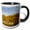 Black/White, variant on , New York, Oswego Canal. Views Along the Oswego Canal., 11oz Two-tone Green Mug