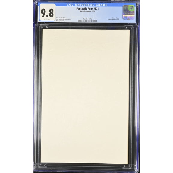 Fantastic Four #371 - CGC 9.8 Comic Book