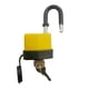 thumbnail image 2 of Candado impermeable, cerradura de cobre, cilindro, cubierta de goma, cerradura compacta con 2 llaves para casas, oficina, jardín, 60mm, 2 of 8