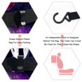 thumbnail image 3 of Jellyfish Mini Car Trash Can with Foldable Lid, Leak-proof Design and Hanging Storage Bag for Auto - Car Trash Can, 3 of 6