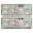 Jack Russell Terrier, variant on Kitchen Rugs Sets Of 2,Goldendoodle Dog and Flower Floral Anti Fatigue Kitchen Mat Rugs Non Slip Washable,Decorative Kitchen Floor Mats for Kitchen,Sink,Laundry,17"x47"+17"x47"