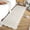 off white, variant on Washable Runner Rug 2x6 Modern Solid Scalloped Kitchen Runner Mat Minimalist Plain Long Runner Rug for Entryway Bedroom Bedside Non Slip Low Pile Boho Accent Solid Runner Rugs for Nursery, Ivory