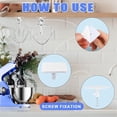thumbnail image 4 of 8pcs Stand Mixer Attachment Holder, Mixer Attachments Organizer Universal Stand Mixer Mount Accessories Storage Tools, 4 of 5