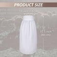 thumbnail image 3 of Toptie 2 Pack Maid White Long Half Aprons, Christmas Waist Apron for Party, Great for Cooking Baking-White-Adult Medium, 3 of 6