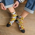 thumbnail image 3 of Pofeuu Cute Dog Print 30cm Socks, Adult Running Hiking Socks for Youth and Adult, 3 of 7