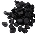 thumbnail image 3 of TULUDA 200 Pcs Rose Petals Satin Flower Petals, Elegant for Wedding Flower Girl Basket, Table Centerpieces, Aisle Runner, Party Confetti, Bridal Shower, Dinner, and Wedding Decoration(Black), 3 of 6