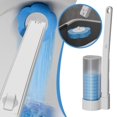 thumbnail image 2 of Disposable Toilet Brush Set Toilet Cleaning System Sales with Hot Refills U0H3, 2 of 8