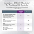 thumbnail image 4 of NETGEAR 5-Port Gigabit Ethernet Unmanaged PoE Switch (GS305PP) - with 4 x PoE+ @ 83W, Desktop or Wall Mount, 4 of 6