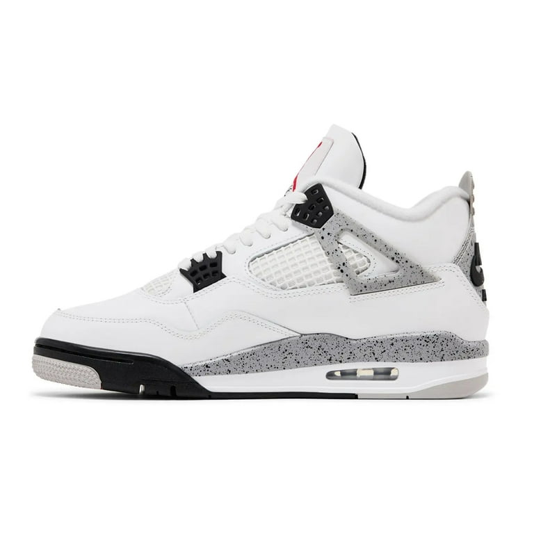 Air Jordan 4 Retro White Cement (2025) - Walmart.com