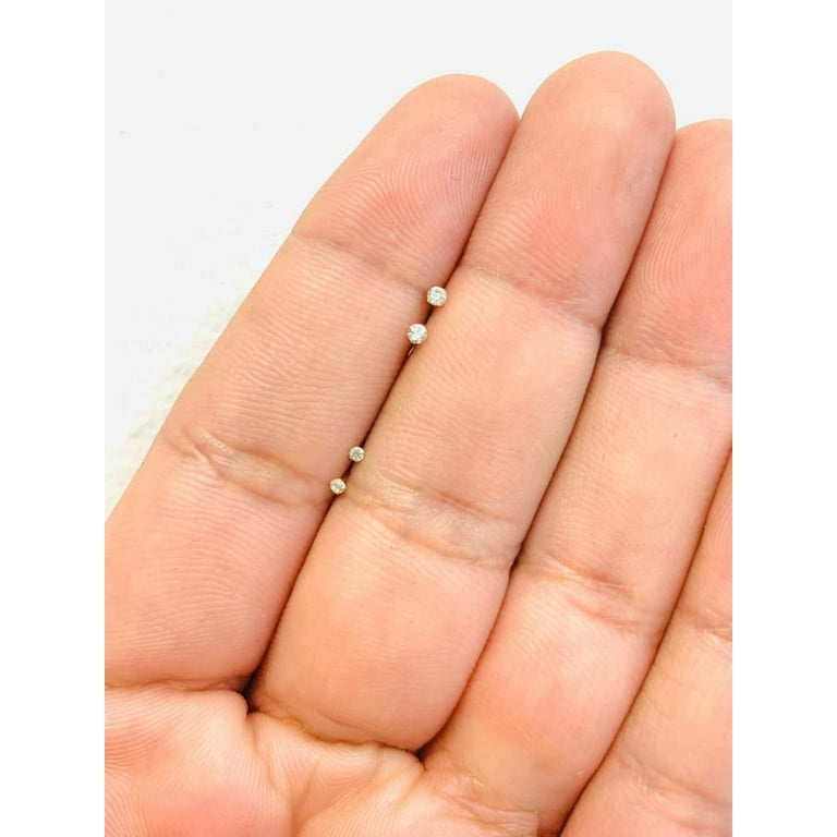 Long stem nose rings deals