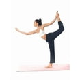 thumbnail image 6 of ANLIQI Women's Bamboo Rayon Pajamas Pants Wide Leg Yoga Pants Casual Loose Cozy Sweatpants with Pockets (Black&White, S), 6 of 9