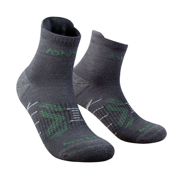 AONIJIE Mid-tube Athletic Wool Socks Non-slip and Warm Moisture Wicking Odor Control Ankle Socks for Men and Women